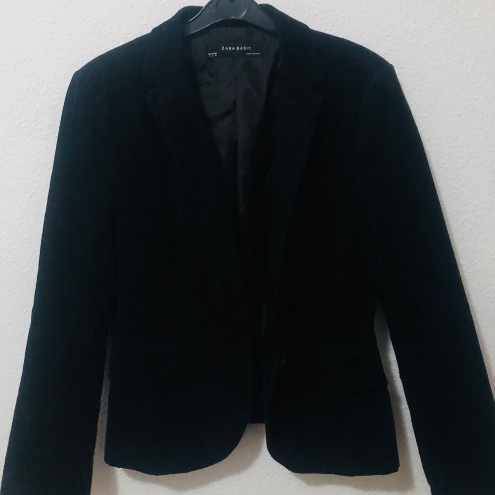 Zara Black Blazer - Corduroy